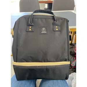 Momigo Backpack Diaper Bag Convertible Tote Baby Nappy Changing Black‎